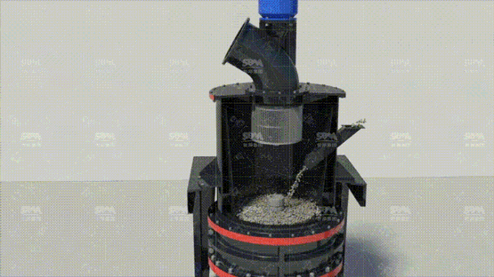 SCM超細微粉磨工作原理動態(tài)展示