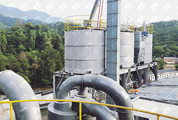 浙江時產(chǎn)20噸石灰石磨粉生產(chǎn)線